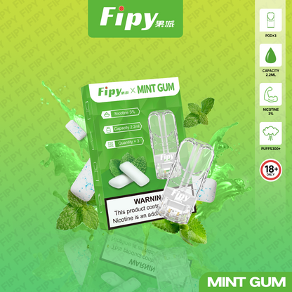 FIPY 果派 煙彈【訂購三盒送一盒 五盒送一支主機（隨機顏色）】